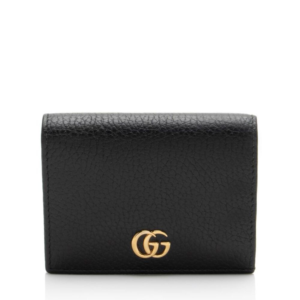 Gucci Leather GG Marmont Card Case